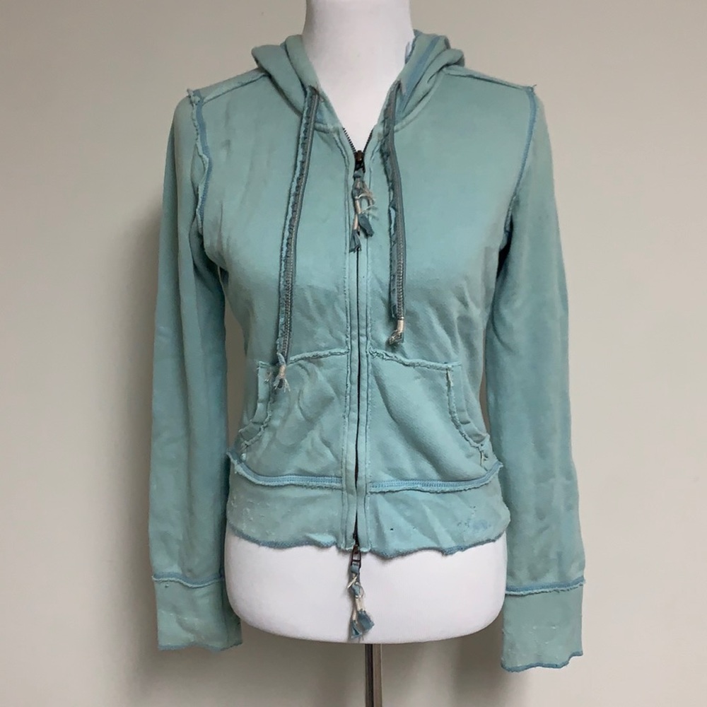 Distressed Z brand hoodie